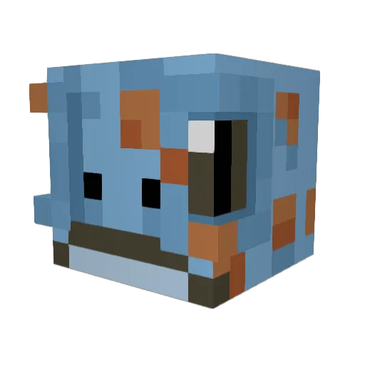 GeckoGaming123 Minecraft avatar head, 3D render