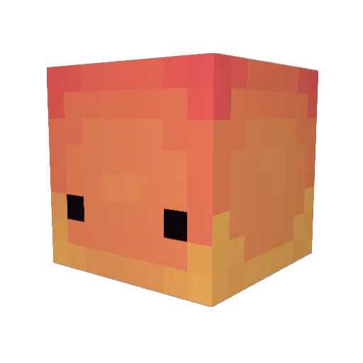 Gee838 Minecraft avatar head, 3D render