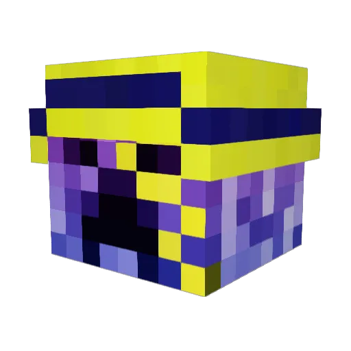 GeeGee169 Minecraft avatar head, 3D render