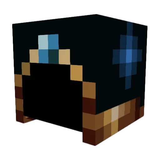 Geekboy26 Minecraft avatar head, 3D render