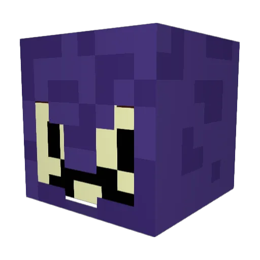 Geert_69 Minecraft avatar head, 3D render
