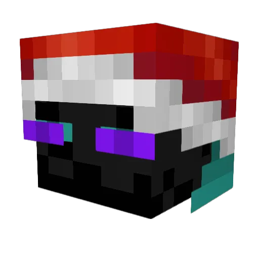 Geezyy06 Minecraft avatar head, 3D render