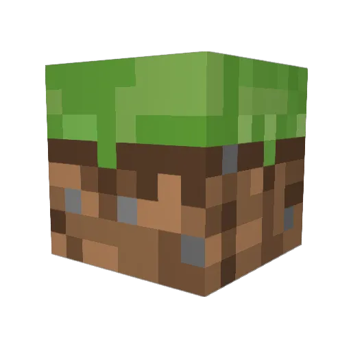Gegsimus Minecraft avatar head, 3D render