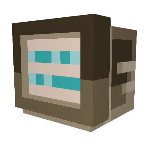 Geheimagent20 Minecraft avatar head, 3D render