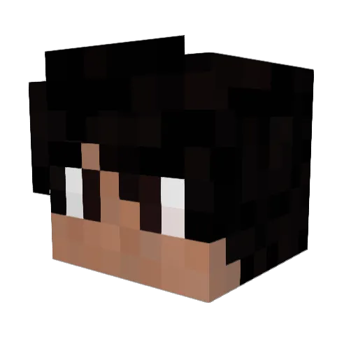 GeilsterBoyEUW Minecraft avatar head, 3D render