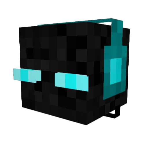 GejmerPL Minecraft avatar head, 3D render