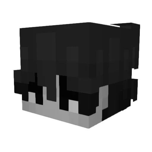 Gejmrovec3382 Minecraft avatar head, 3D render