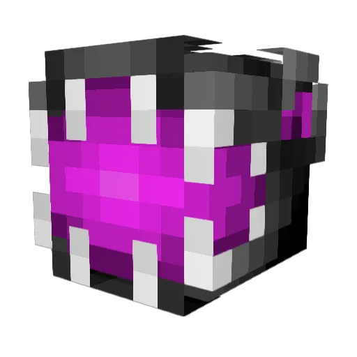 Gelatoh Minecraft avatar head, 3D render