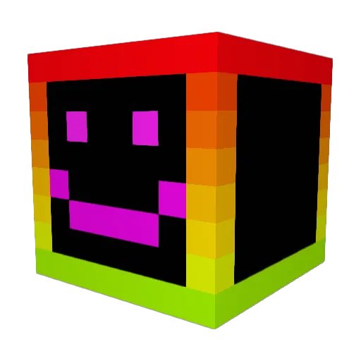 GeldoHeldo Minecraft avatar head, 3D render