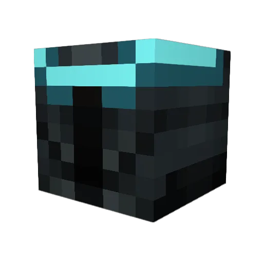 Gelven Minecraft avatar head, 3D render