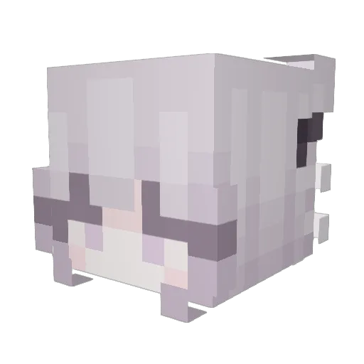 Gembi15 Minecraft avatar head, 3D render
