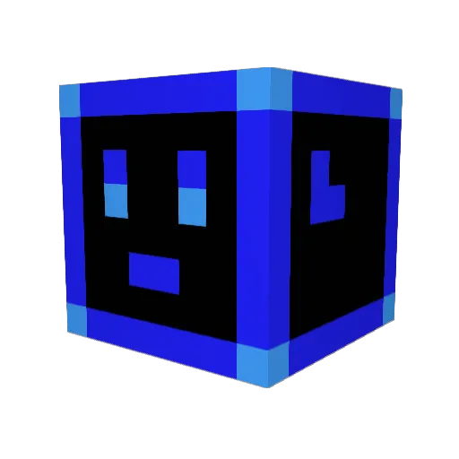 Gemini000 Minecraft avatar head, 3D render