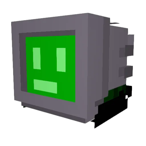 Gemless00 Minecraft avatar head, 3D render