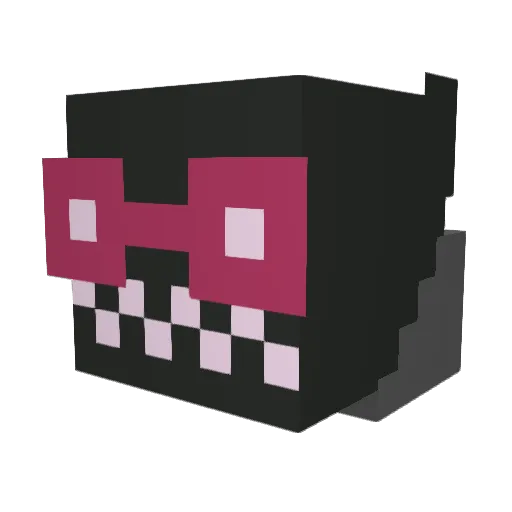 Gemroz33 Minecraft avatar head, 3D render