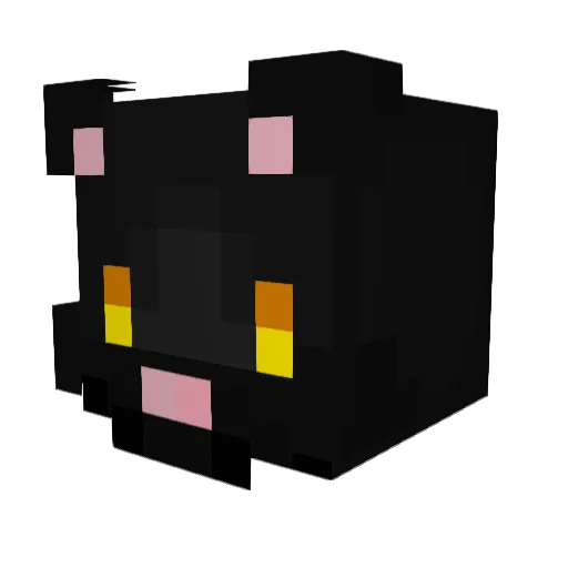 GenReformed Minecraft avatar head, 3D render