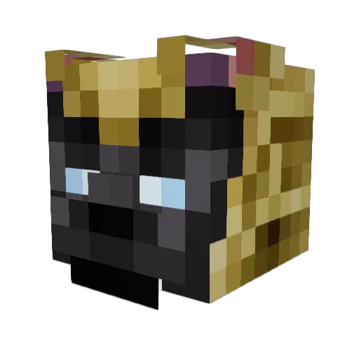 Genardo50 Minecraft avatar head, 3D render
