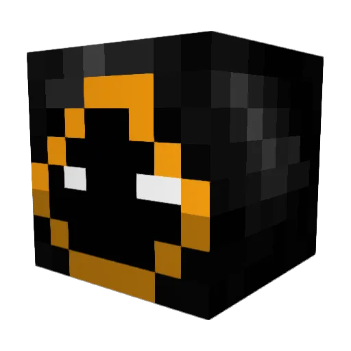 GeneStriker Minecraft avatar head, 3D render