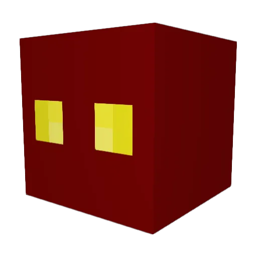 General657 Minecraft avatar head, 3D render