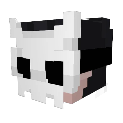 GeneralBarmy Minecraft avatar head, 3D render