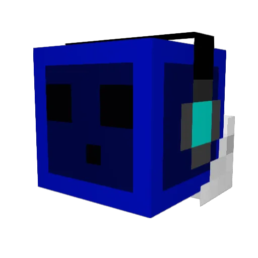 GeneralCookieGod Minecraft avatar head, 3D render