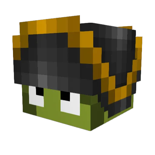 GeneralGeilGurke Minecraft avatar head, 3D render