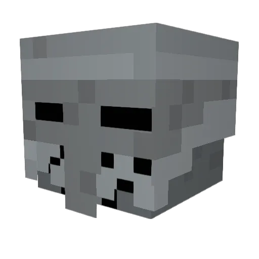 GeneralJAR2007 Minecraft avatar head, 3D render