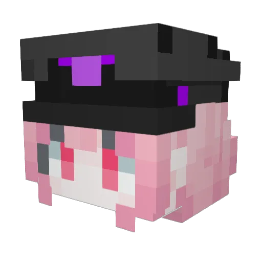 GeneralLucas Minecraft avatar head, 3D render