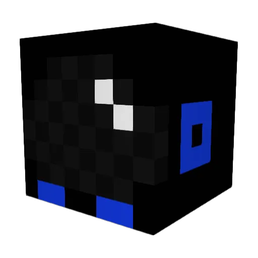 GeneralTso172 Minecraft avatar head, 3D render
