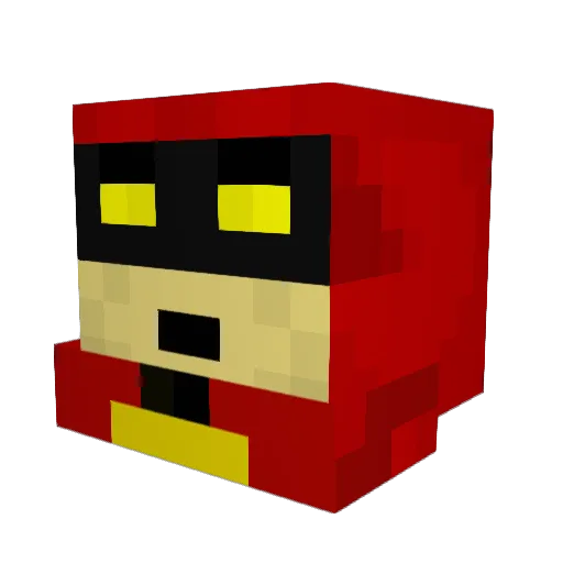 General_LL30NN Minecraft avatar head, 3D render
