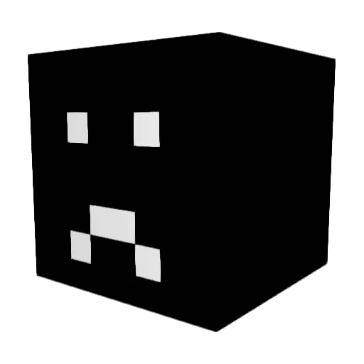 General_Moo Minecraft avatar head, 3D render