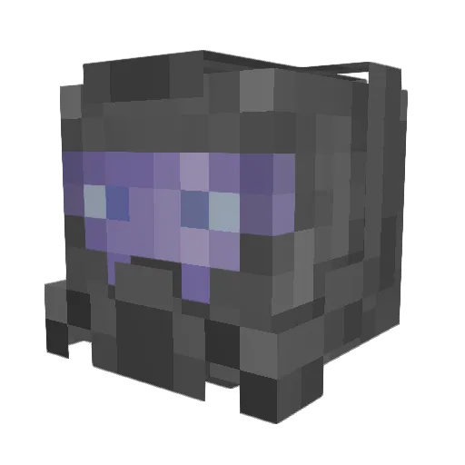 GenerikJ Minecraft avatar head, 3D render