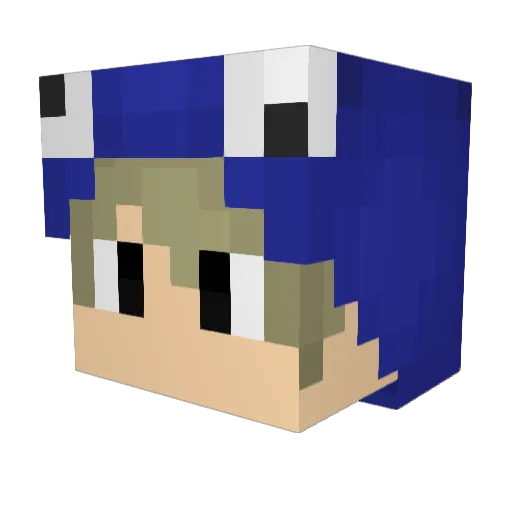 Minecraft-Avatar von Genesziz: Kopf als 3D-Render