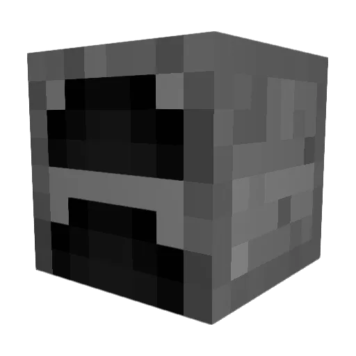 Gengel Minecraft avatar head, 3D render