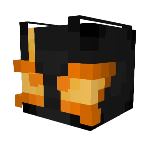 Genichiro77 Minecraft avatar head, 3D render