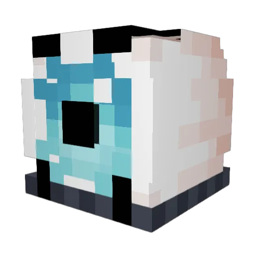 Genisis2247 Minecraft avatar head, 3D render