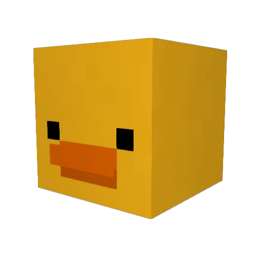 Genmc10 Minecraft avatar head, 3D render