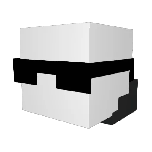 GennerAlright Minecraft avatar head, 3D render