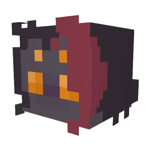 Gentle_Buggy Minecraft avatar head, 3D render