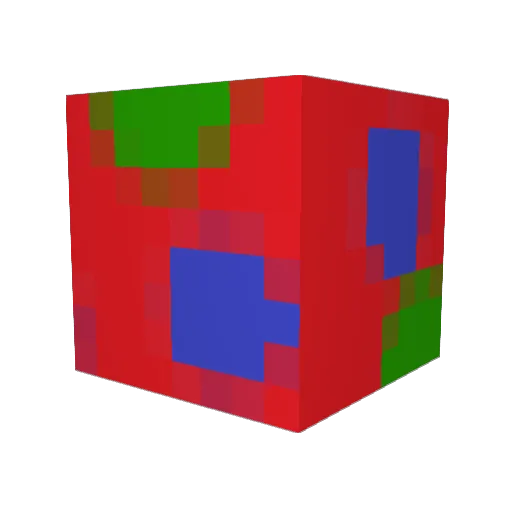 GentryLilly Minecraft avatar head, 3D render