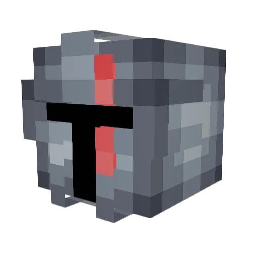 Geode58 Minecraft avatar head, 3D render