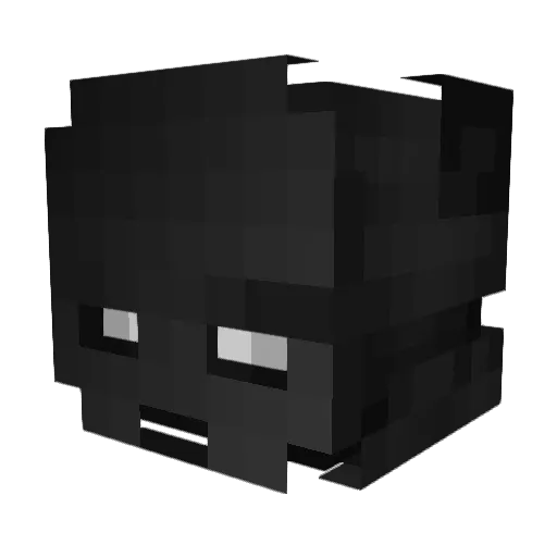 GeoinBedwars Minecraft avatar head, 3D render