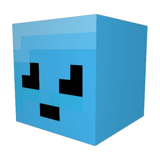 Geondo2013 Minecraft avatar head, 3D render