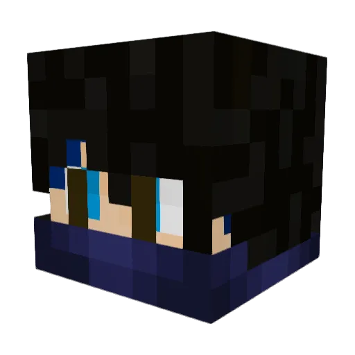 Geore941 Minecraft avatar head, 3D render