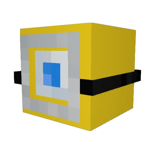 George12510 Minecraft avatar head, 3D render