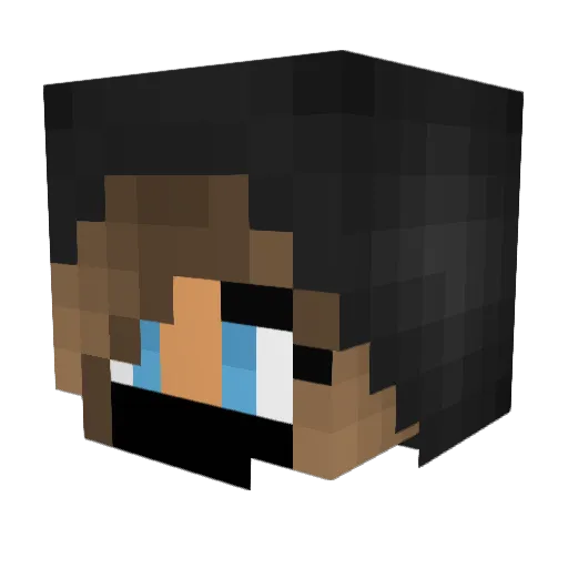George1314 Minecraft avatar head, 3D render