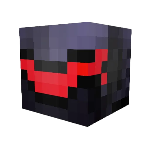 GeorgeAmini Minecraft avatar head, 3D render