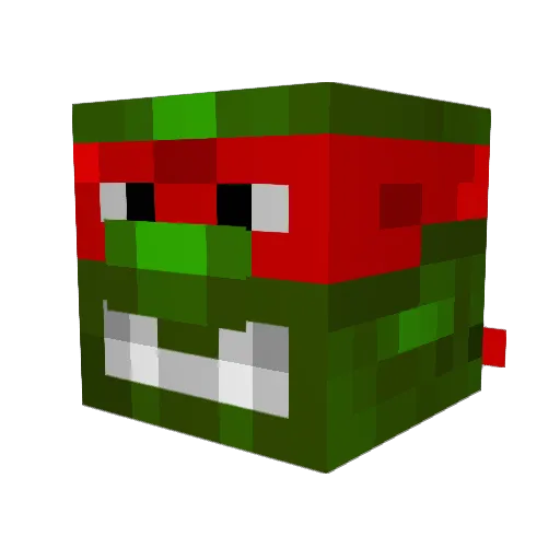 GeorgeBirty69 Minecraft avatar head, 3D render