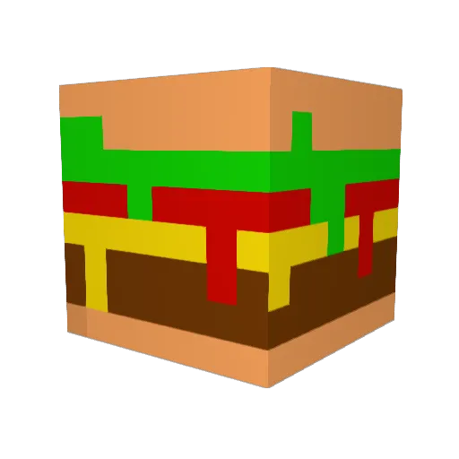 GeorgeSLOWpez Minecraft avatar head, 3D render