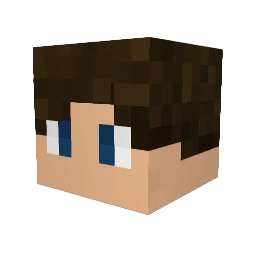 George_A_Custer Minecraft avatar head, 3D render