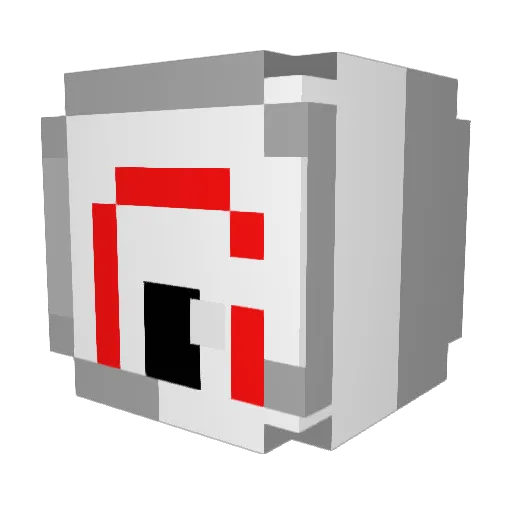 George_Floyd9_11 Minecraft avatar head, 3D render
